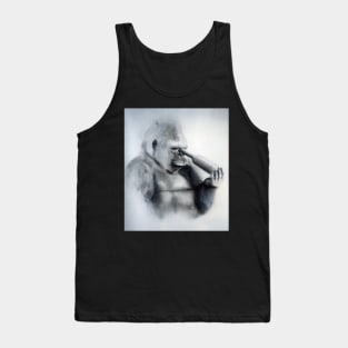 Empty Bottle - Drawing by Avril Thomas - South Australian Artist Tank Top